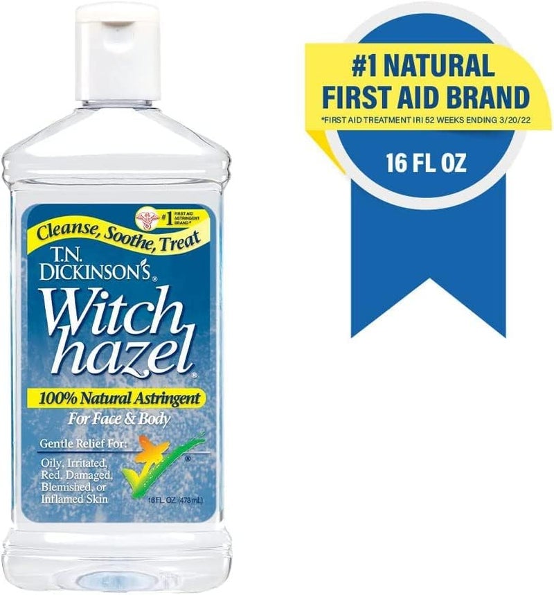 Dickinson's Witch Hazel All Natural Astringent 8 oz (Pack of 4) - Image 4